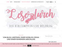 Tablet Screenshot of leselurch.de